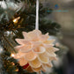 Cockle Shell Ball Ornament 3" or 4"