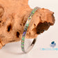 Paua Shell Bangle Bracelet - 1/8"