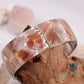 Red Abalone Shell Bangle-1/2" or 1"