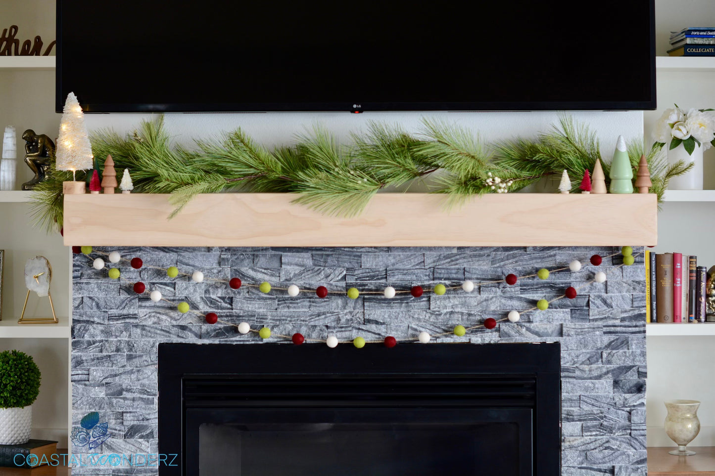 CoastalWonderZ Holiday Garland