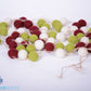 CoastalWonderZ Felt Ball Garland